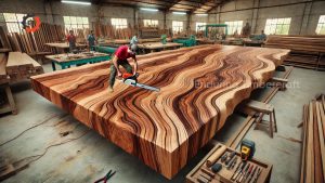 The Secret Of Luxury Wooden Tables: The Factory That Processes Wooden Tables And Giant Tables #289