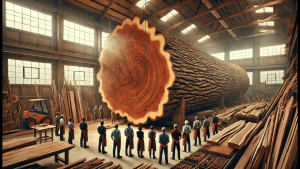 Super Large Wood Creates Unique Masterpieces: You Won't Believe It!