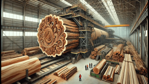 The Art of Transformation: Giant Wood Turns Into a Million-Dollar Work!
