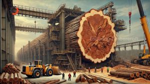 Heavy Equipment Repair & Giant Wooden Tables: Discover The Wooden Table Production Process #312