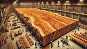 Heavy Equipment Repair & Giant Wooden Tables: Discover The Wooden Table Production Process #314