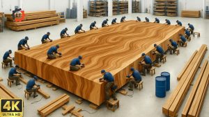 From Ancient Trees to Timeless Masterpieces: The Dangerous Journey of the Craftsman