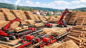 Inside the Largest Wood Sawmill Factory – How Plywood Is Made From Logs to Table (Full Process)