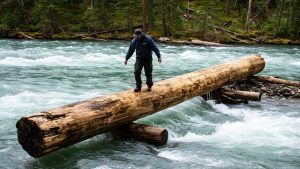 He Left Civilization to Build a Self-Sustaining Basecamp
