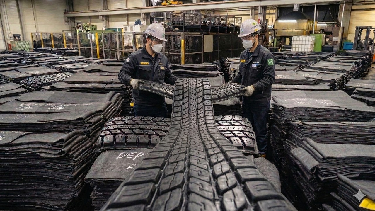 Never Throw Away Old Tires! The Incredible Restoration Process in Korea