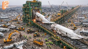 How Millions Of Aircraft Parts Are Recycled Inside Massive Factory