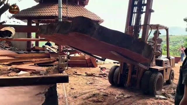 large scale timber processing real video frame 2