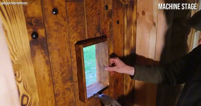 hand built log cabin real video frame 4