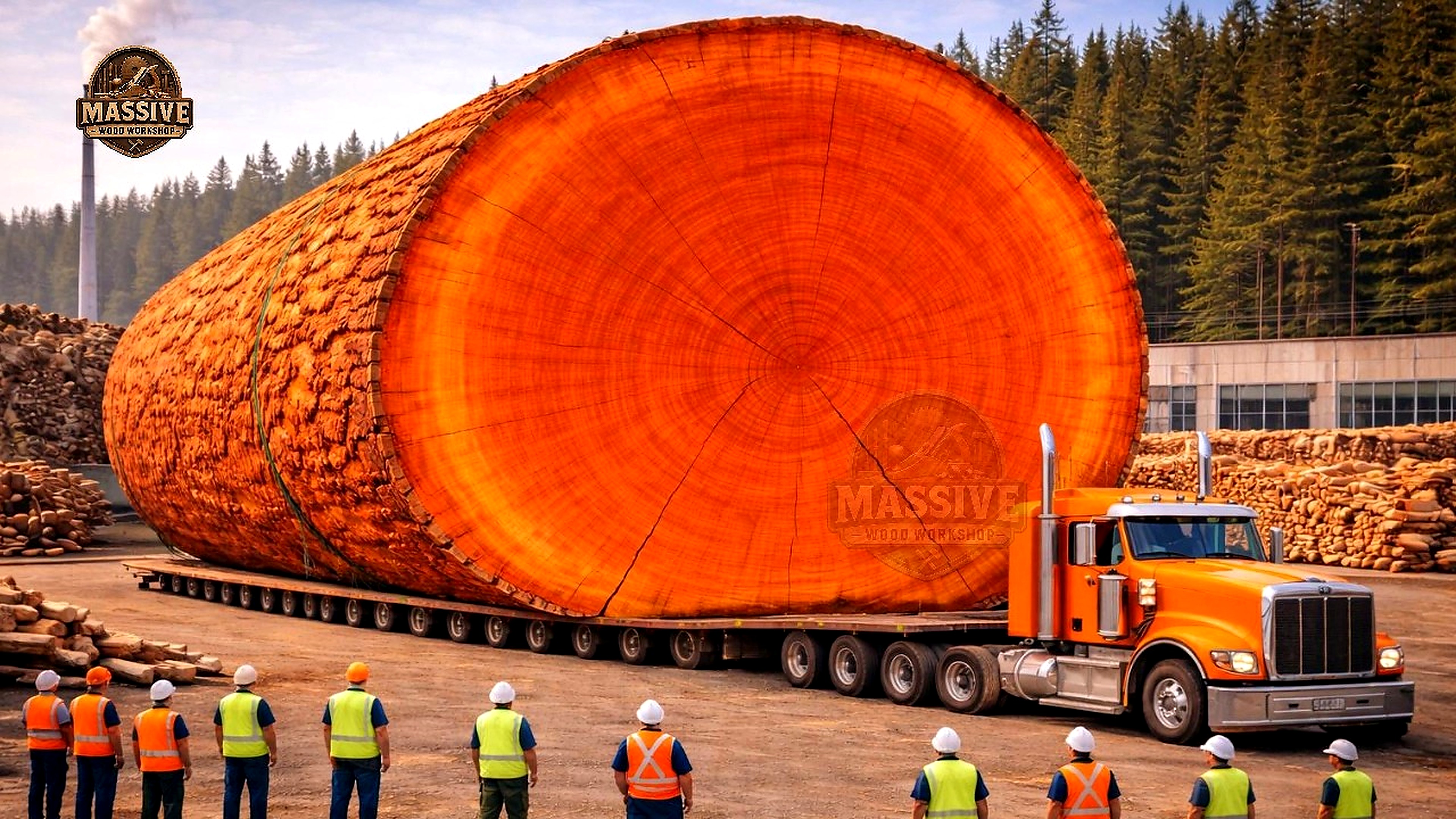 2000 year old tree entered sawmill first reference face frame