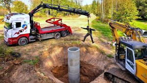 diy hand dug well complete start - YouTube original thumbnail