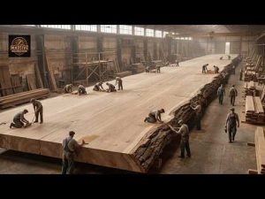 They Finally Opened the Giant Timber — The Result Was Incredible