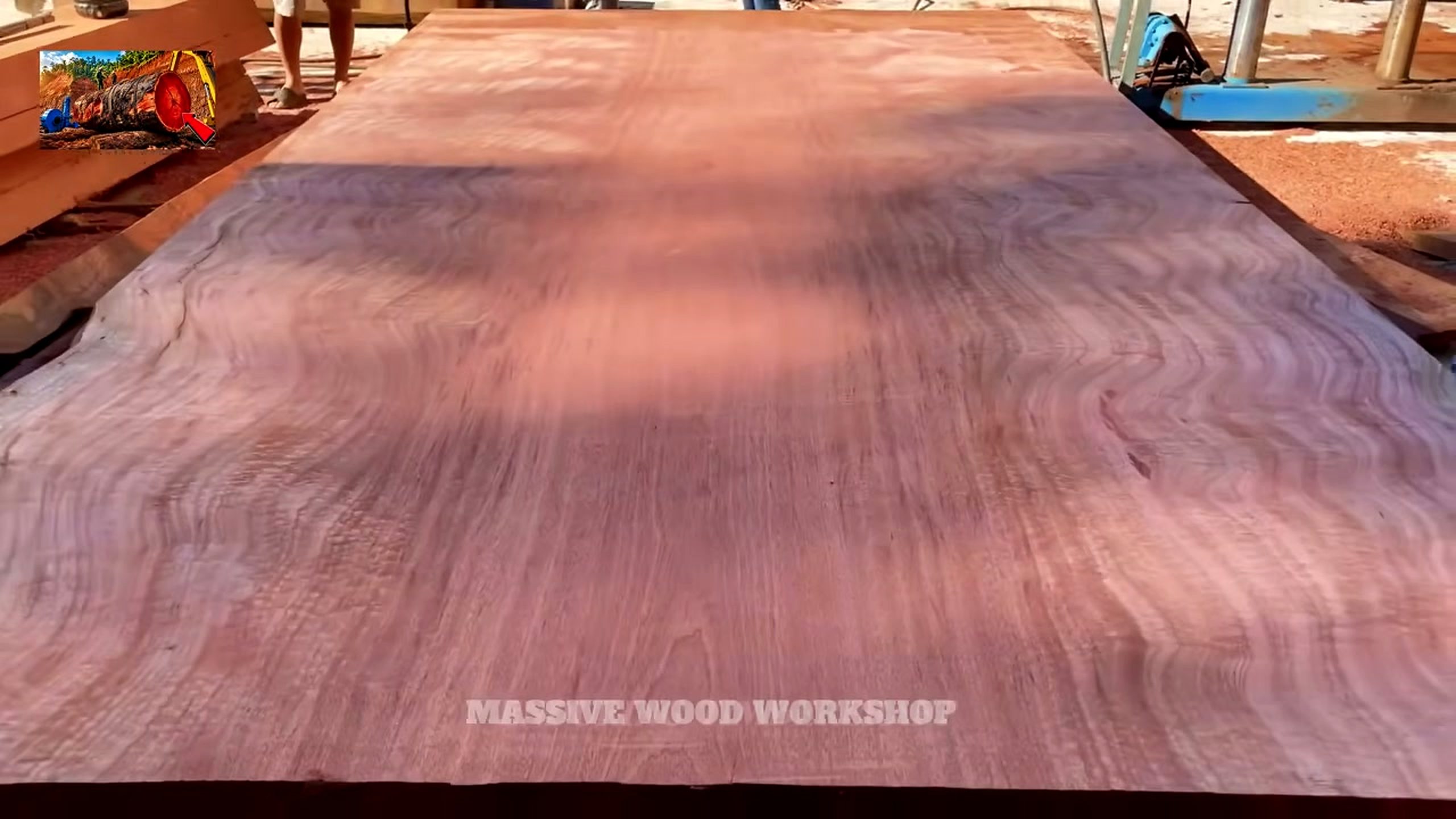 unbelievable 2000 year old giant timber - the later review stage where the result can be evaluated