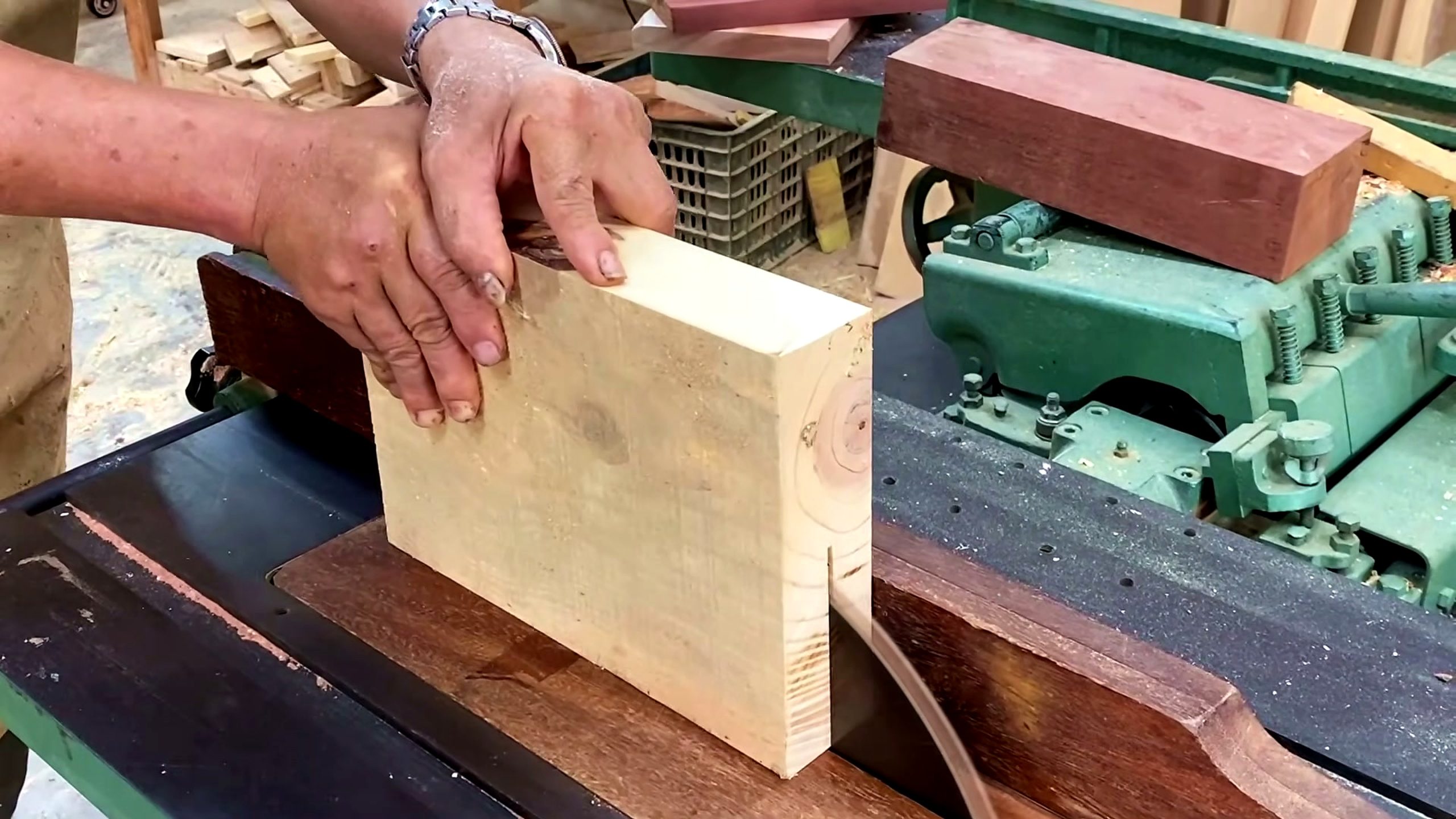 extremely useful wood combination ideas surprise - the source video context before the main process is judged