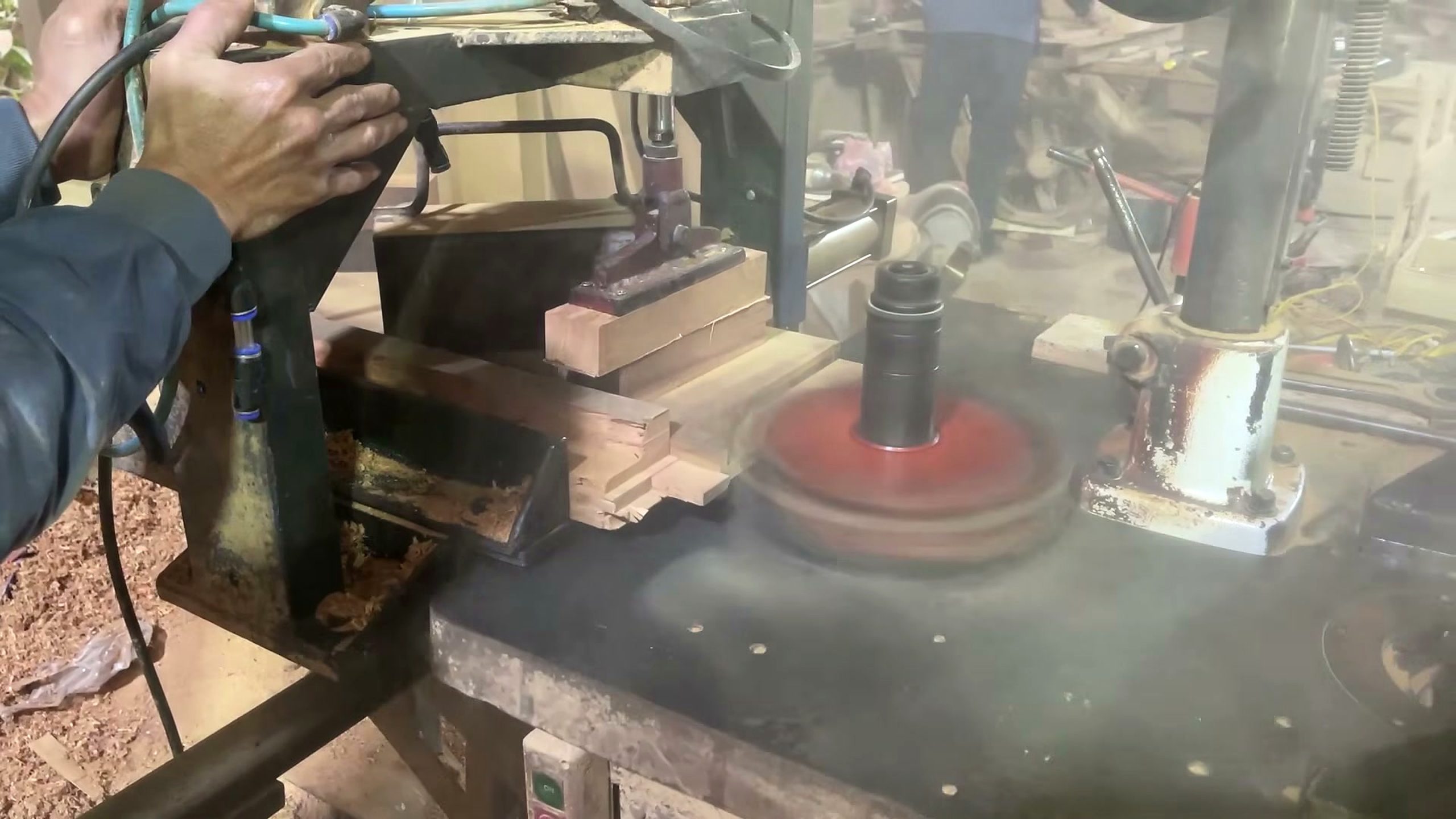 impressive bed making raw wood masterpiece - the later review stage where the result can be evaluated
