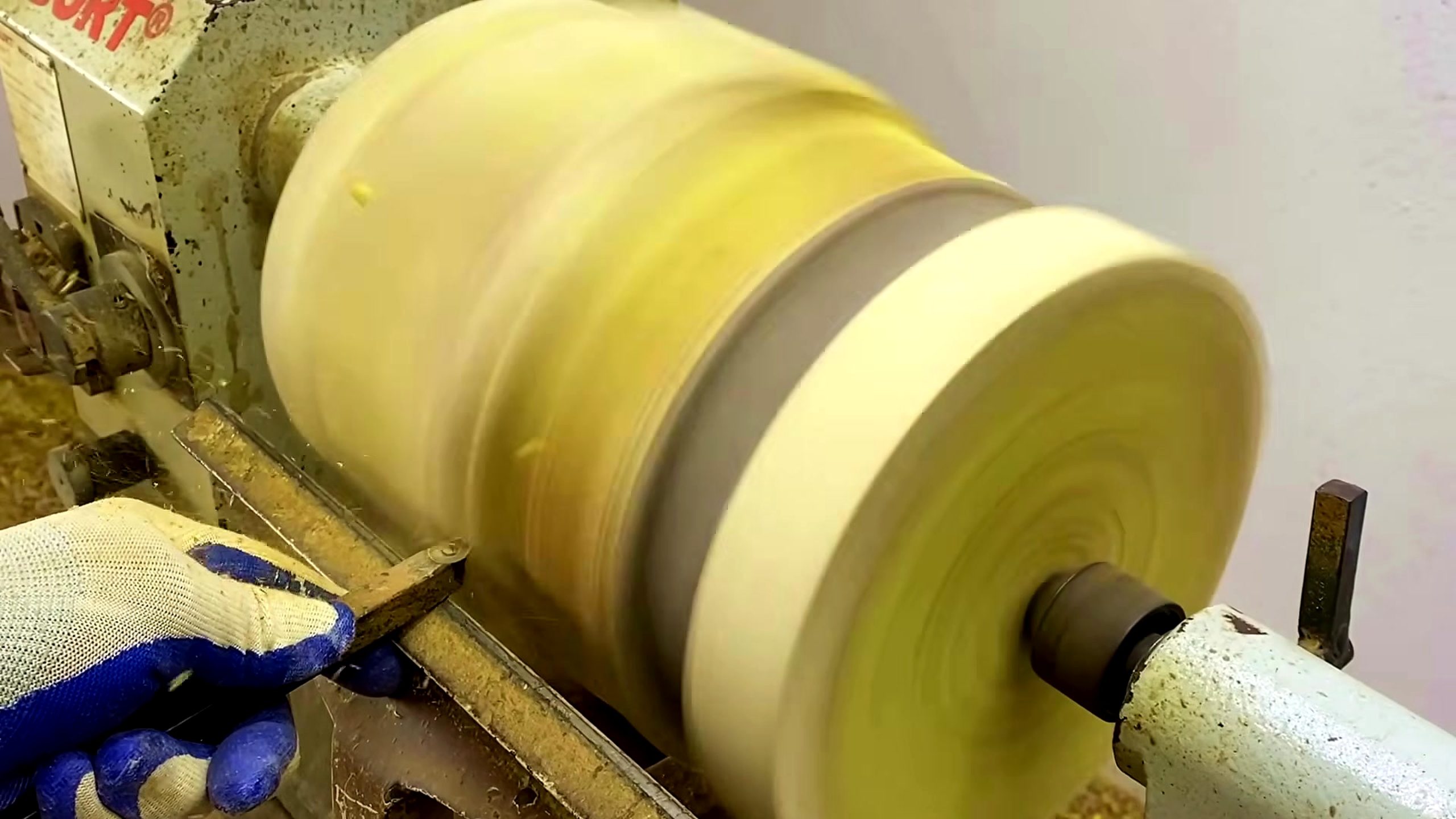 wooden lathe wheel idea main turning stage source frame