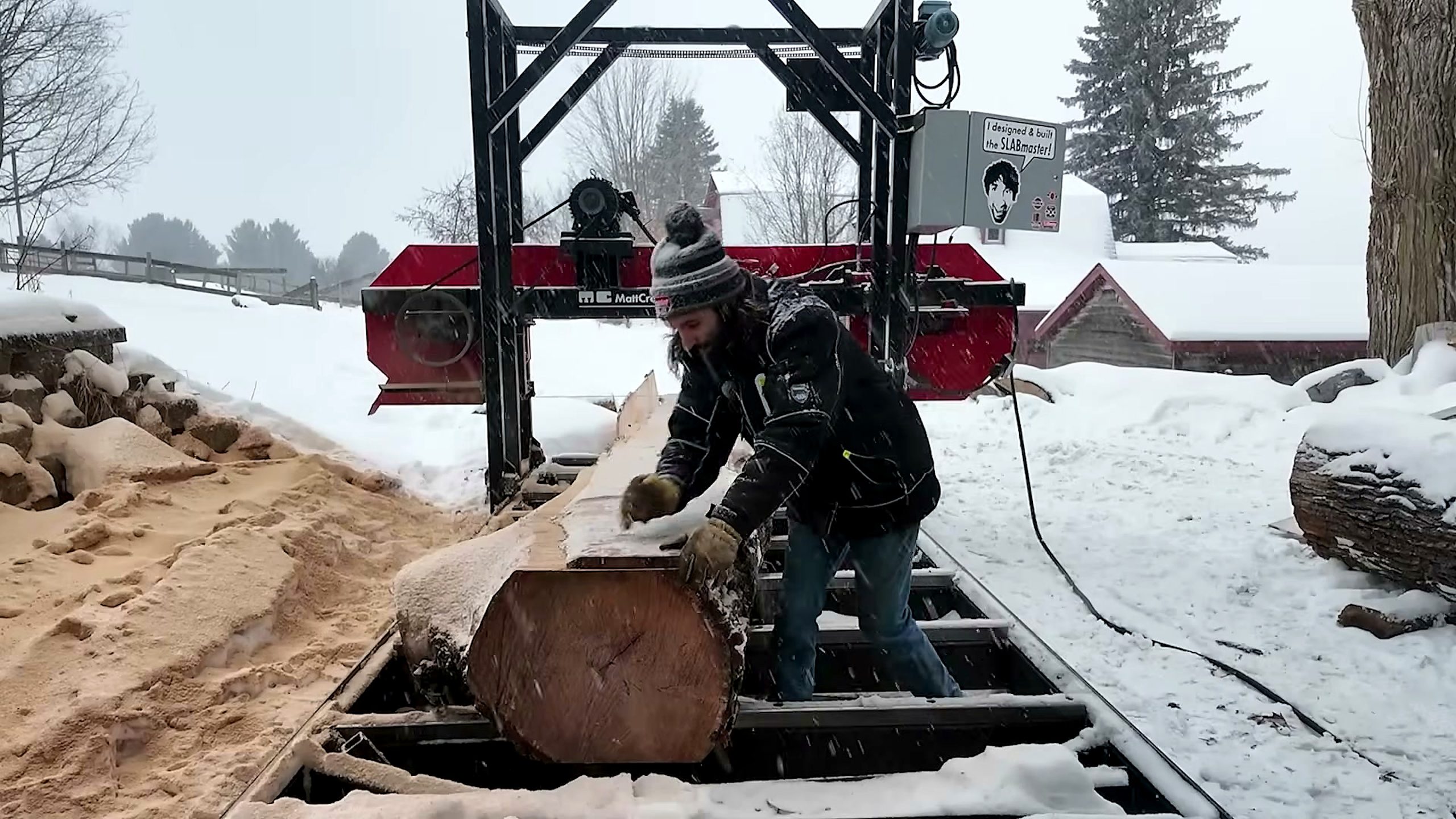 one tree two completely different slabs - setup and early slab-reading stage from the source video