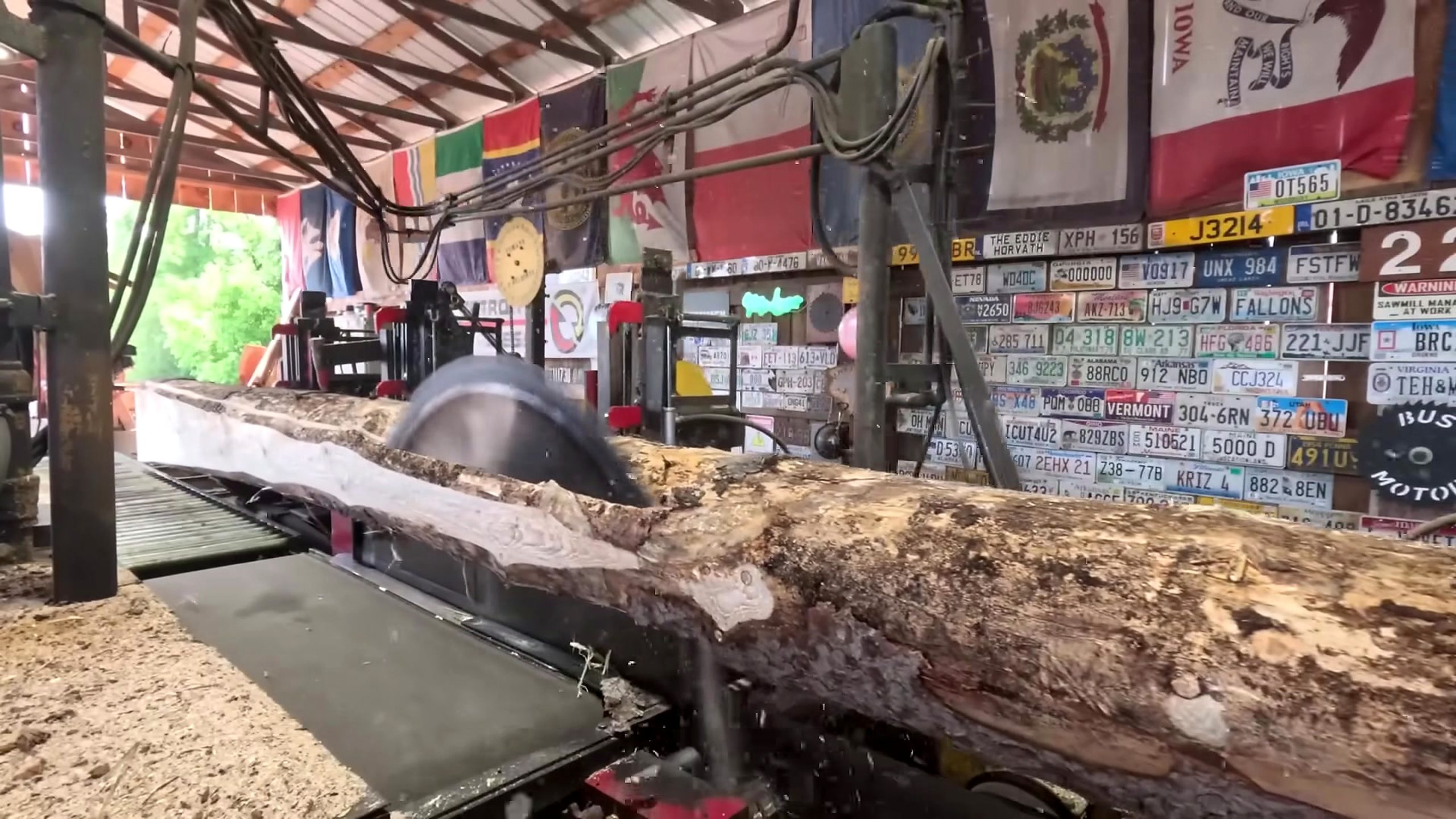 sawing foot norway spruce 4x8s 879 - a detail-check moment that helps readers inspect the process