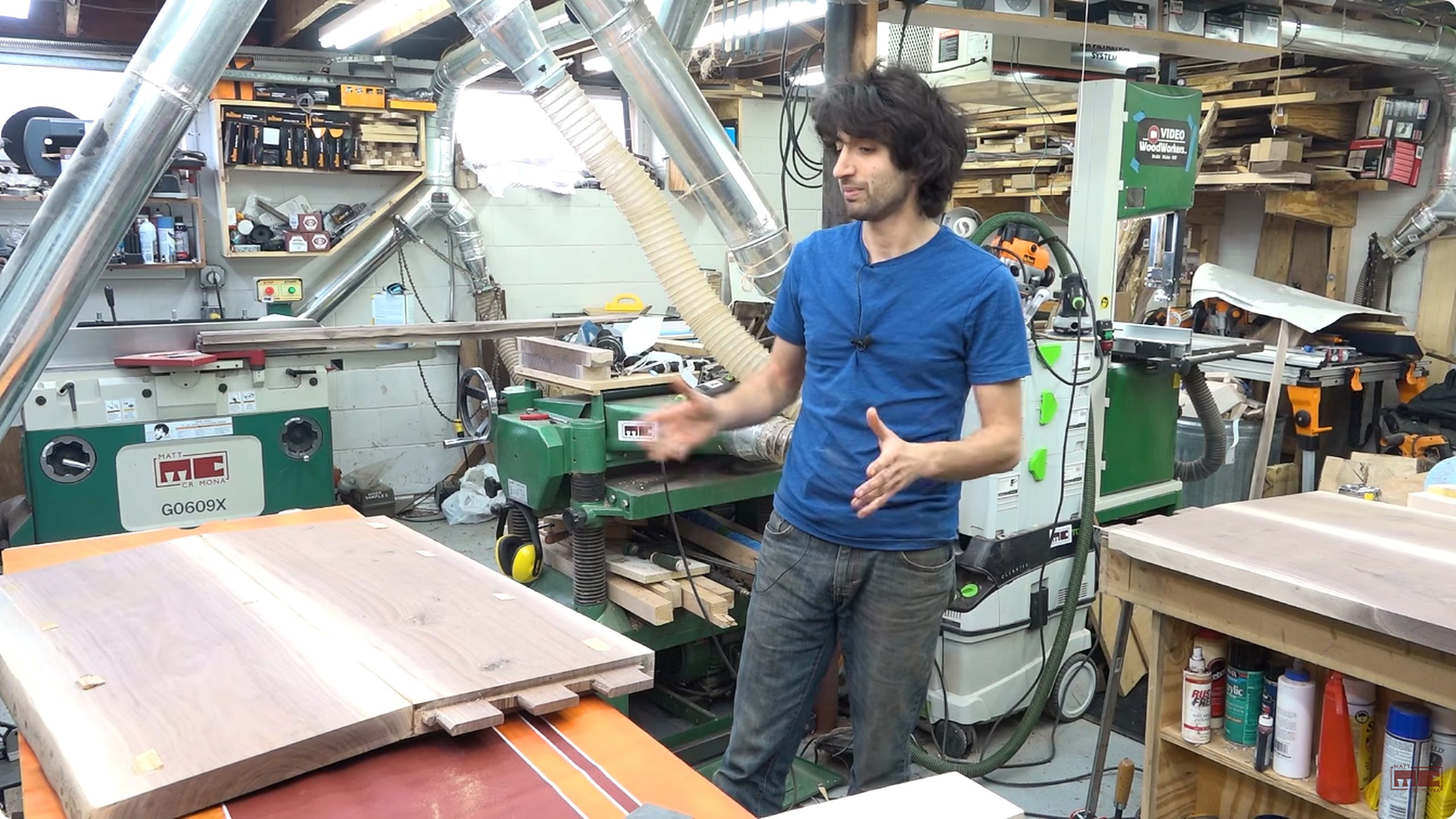 walnut tree heirloom bed - the later review stage where the result can be evaluated