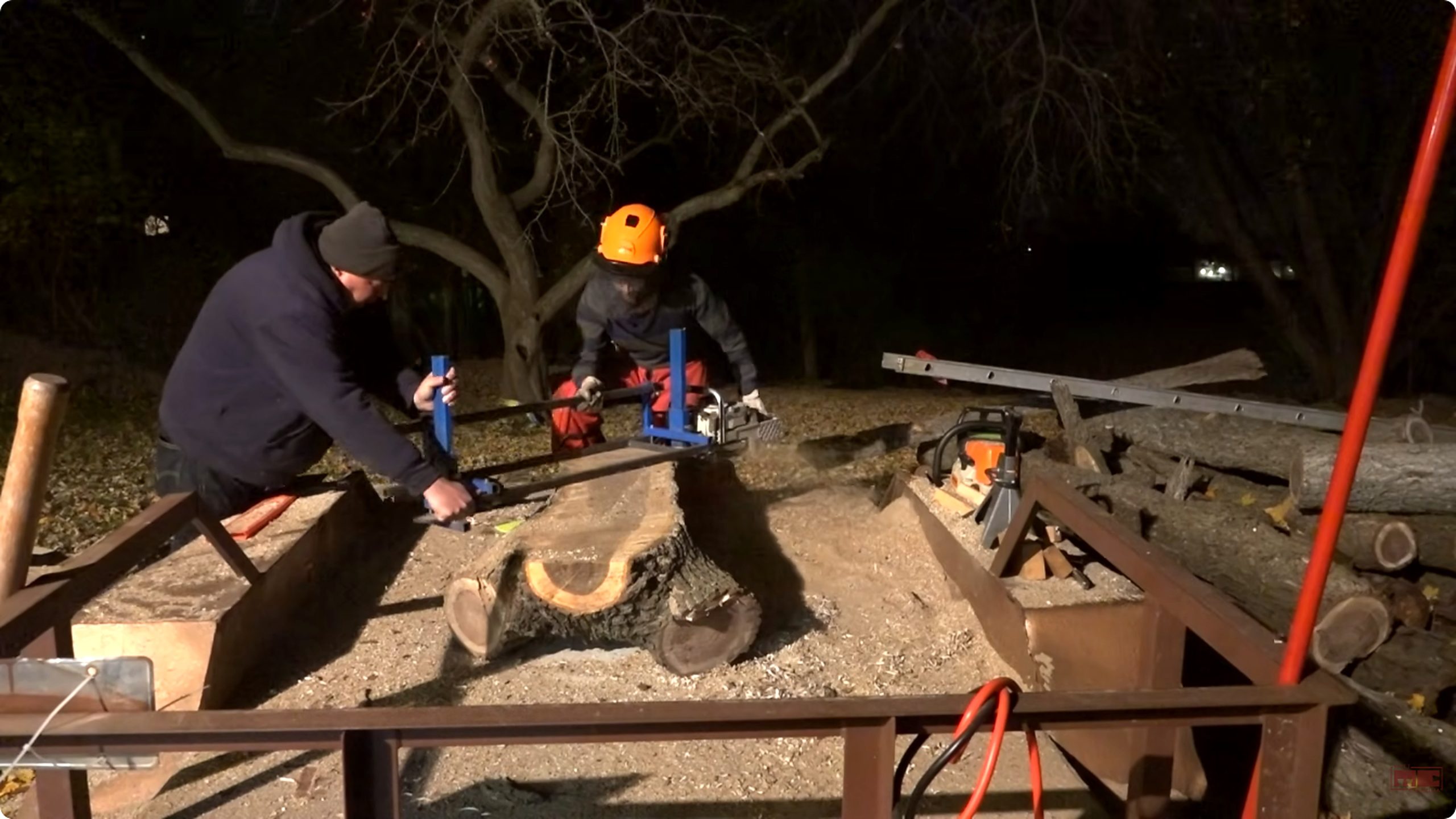 walnut tree heirloom bed - the source video context before the main process is judged