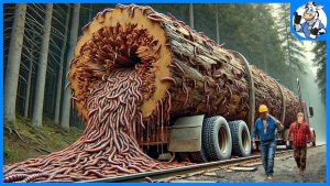 Extreme Dangerous Big Logging Wood Truck Driving Skill Extreme Dangerous Transport Skill 123 - YouTube original thumbnail