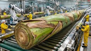Inside The Largest High Tech Banana Stem Factory Youve Never Seen Before Full Process - YouTube original thumbnail