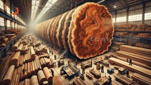 Explore The Giant Wooden Workshop From Giant Wooden Trees To Luxurious Dining Tables 274 - YouTube original thumbnail