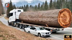 Giant Wood Processing Factory Processes Thousand Year Old Trees An Amazing Sight Danger Lurks 354 - YouTube original thumbnail