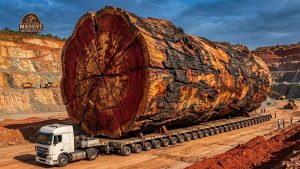 Inside World Largest Sawmill Processing Priceless - YouTube original thumbnail