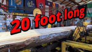 Sawing Foot Norway Spruce 4X8S 879 - YouTube original thumbnail