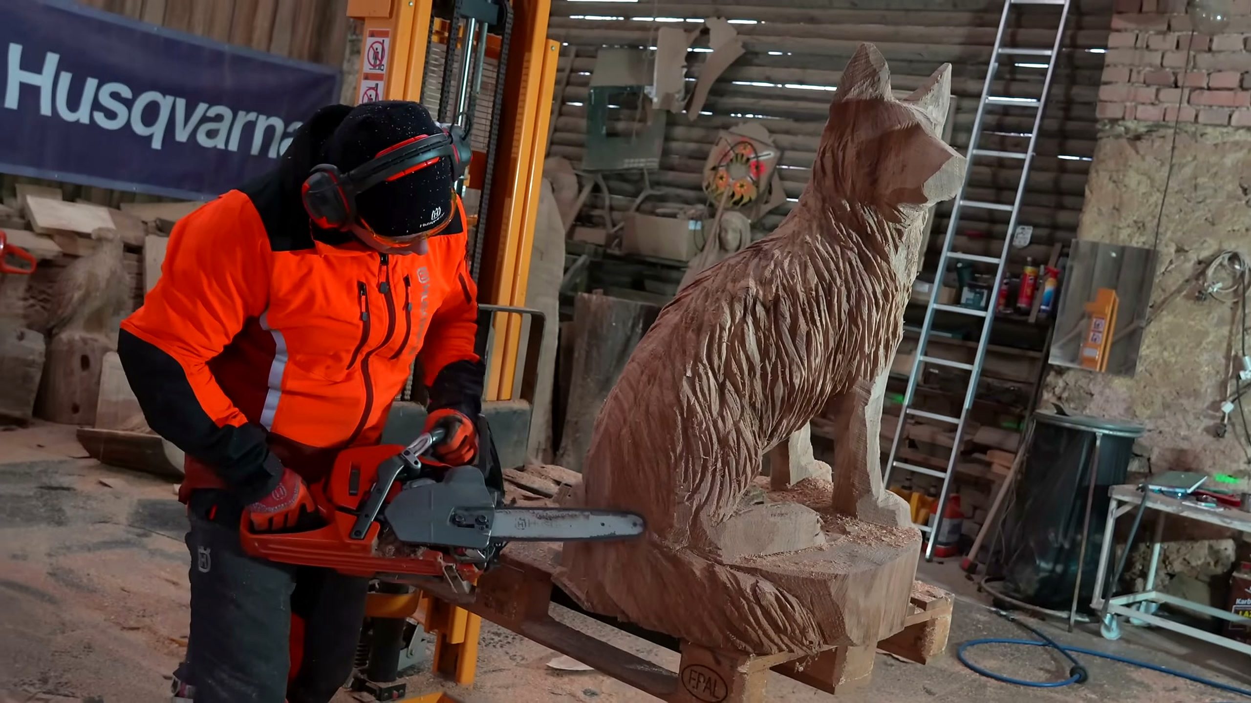 amazing giant log becomes life size source video process analysis