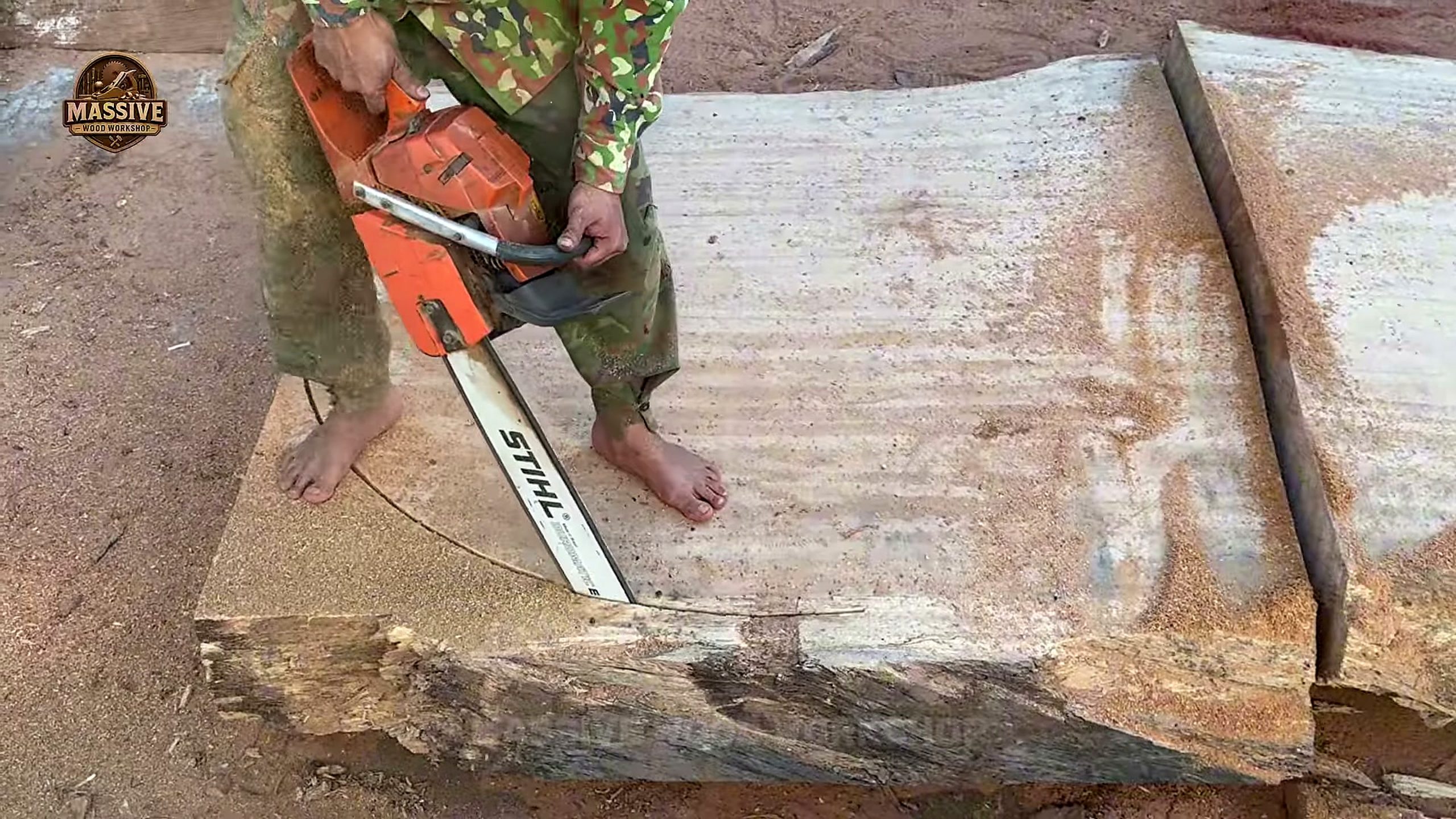 ancient timber - the later review stage where the result can be evaluated