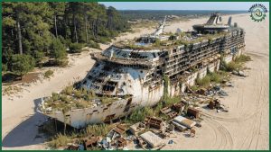 99 Year Old Abandoned Cruise Ship Transformed Into A Luxury Ocean Mansion - YouTube original thumbnail