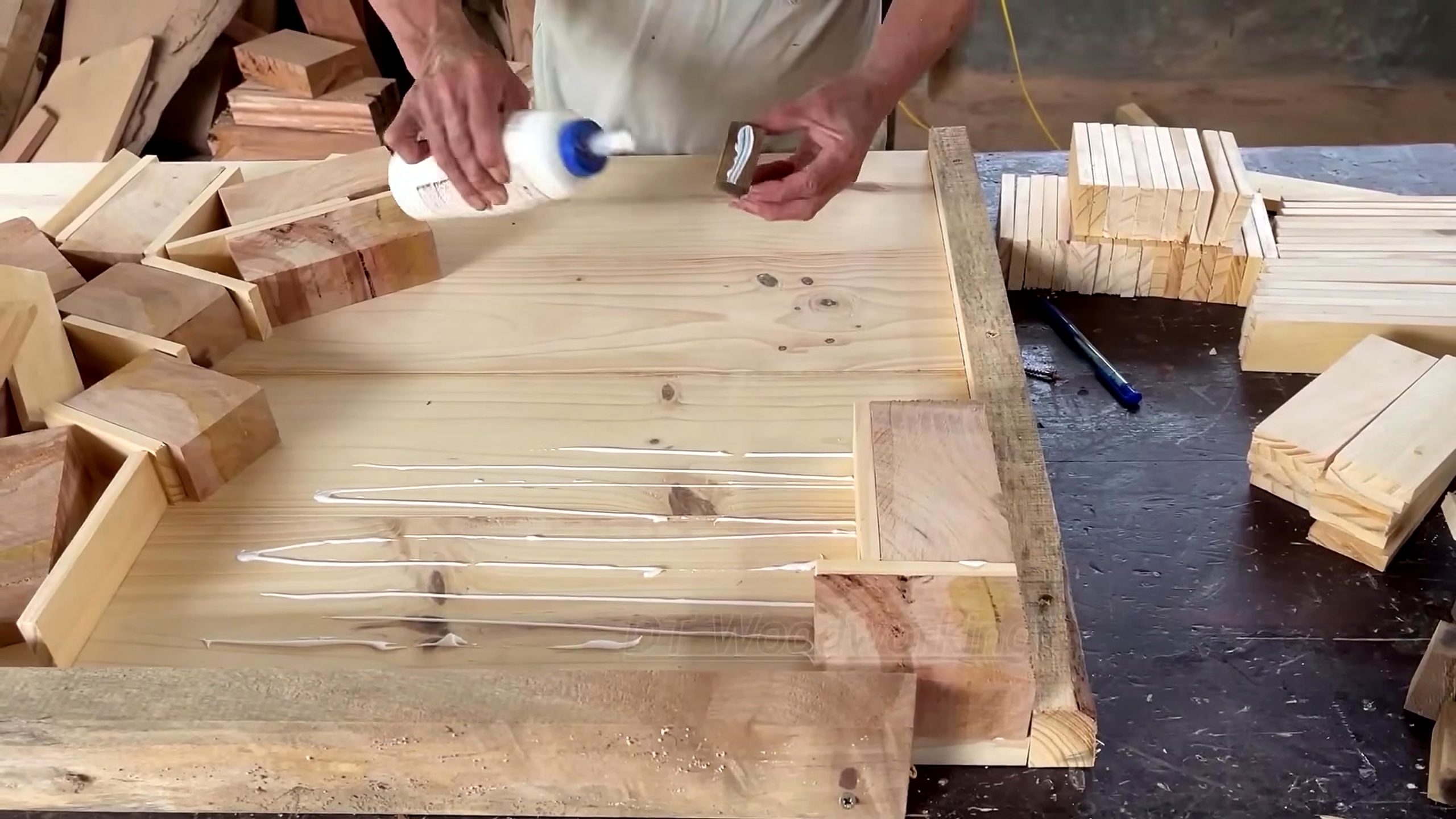 curved redwood blocks high value luxury - a detail-check moment that helps readers inspect the process