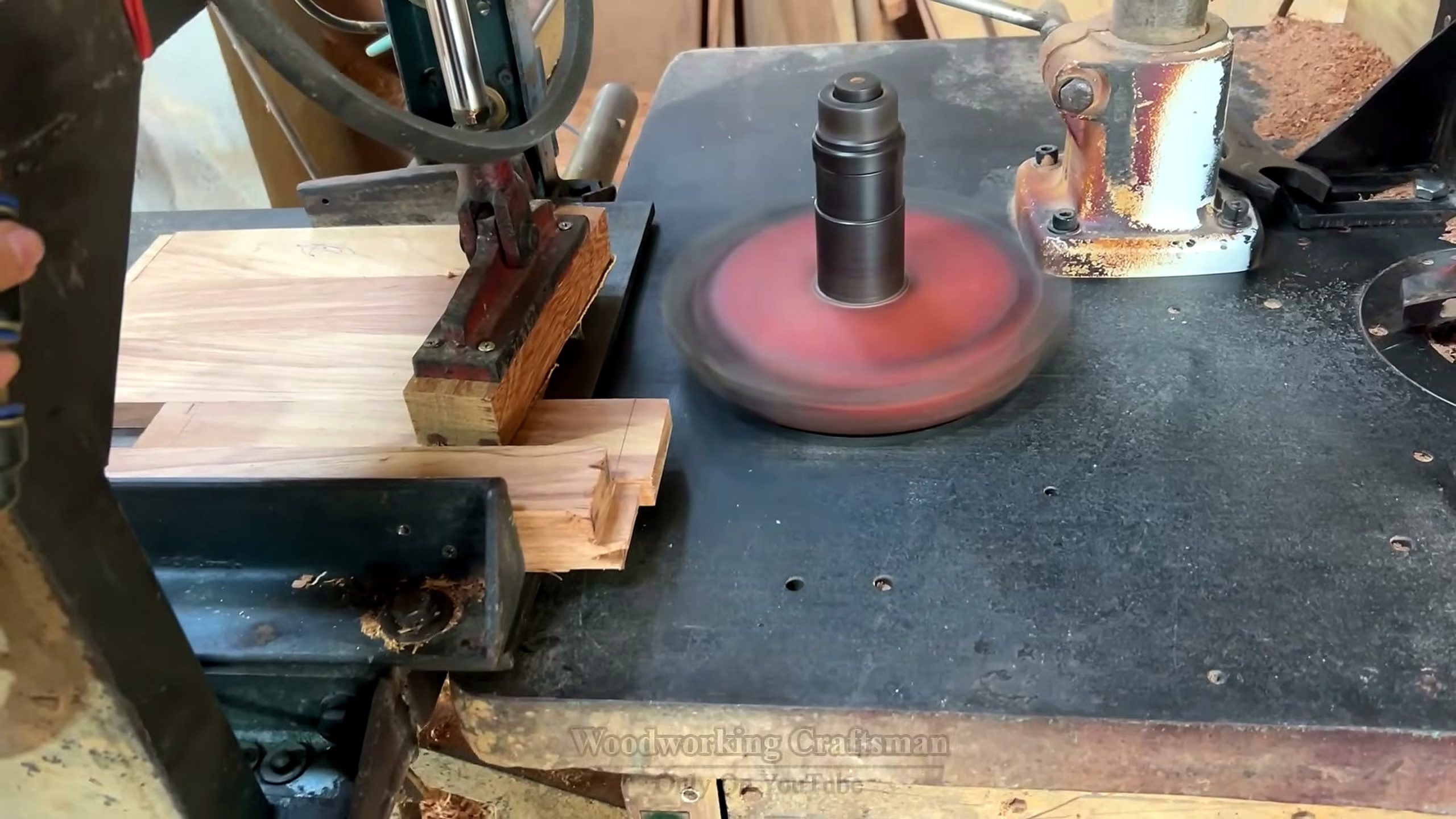 extremely woodworking skills van build giant wood - a detail-check moment that helps readers inspect the process