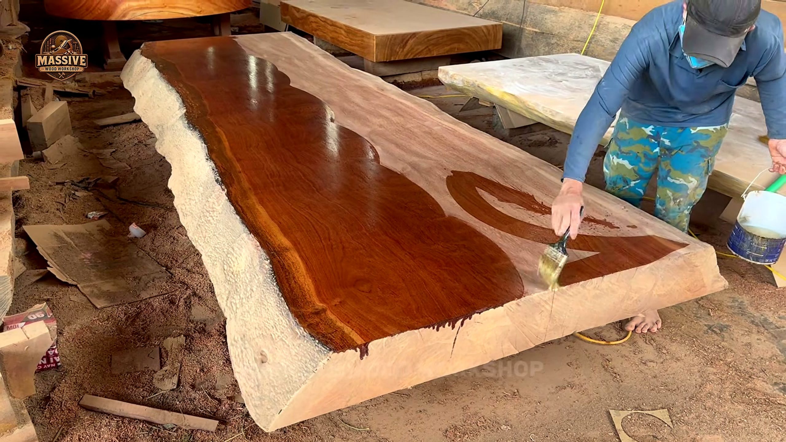 giant timber - the later review stage where the result can be evaluated