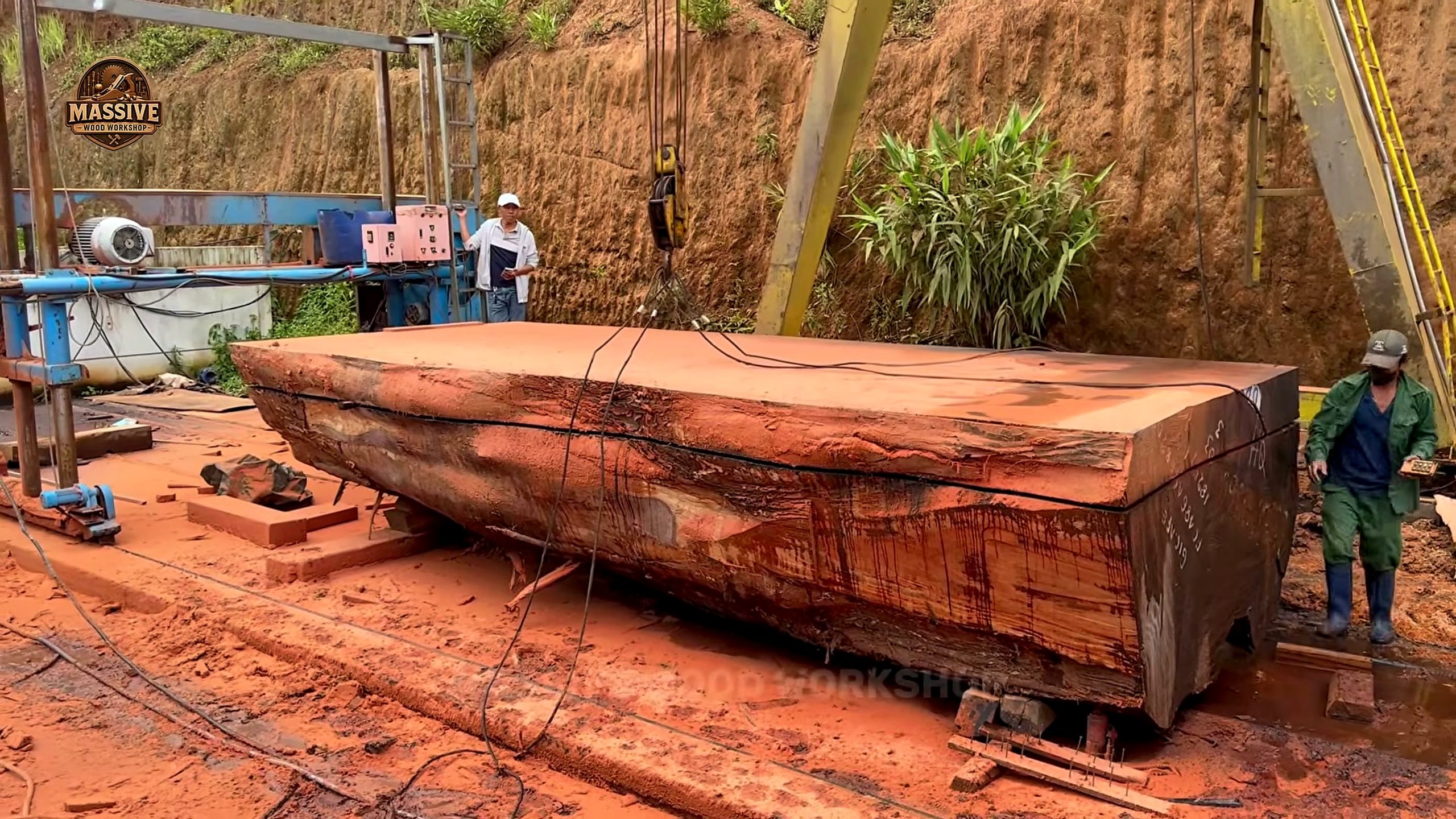 giant timber - the source video context before the main process is judged