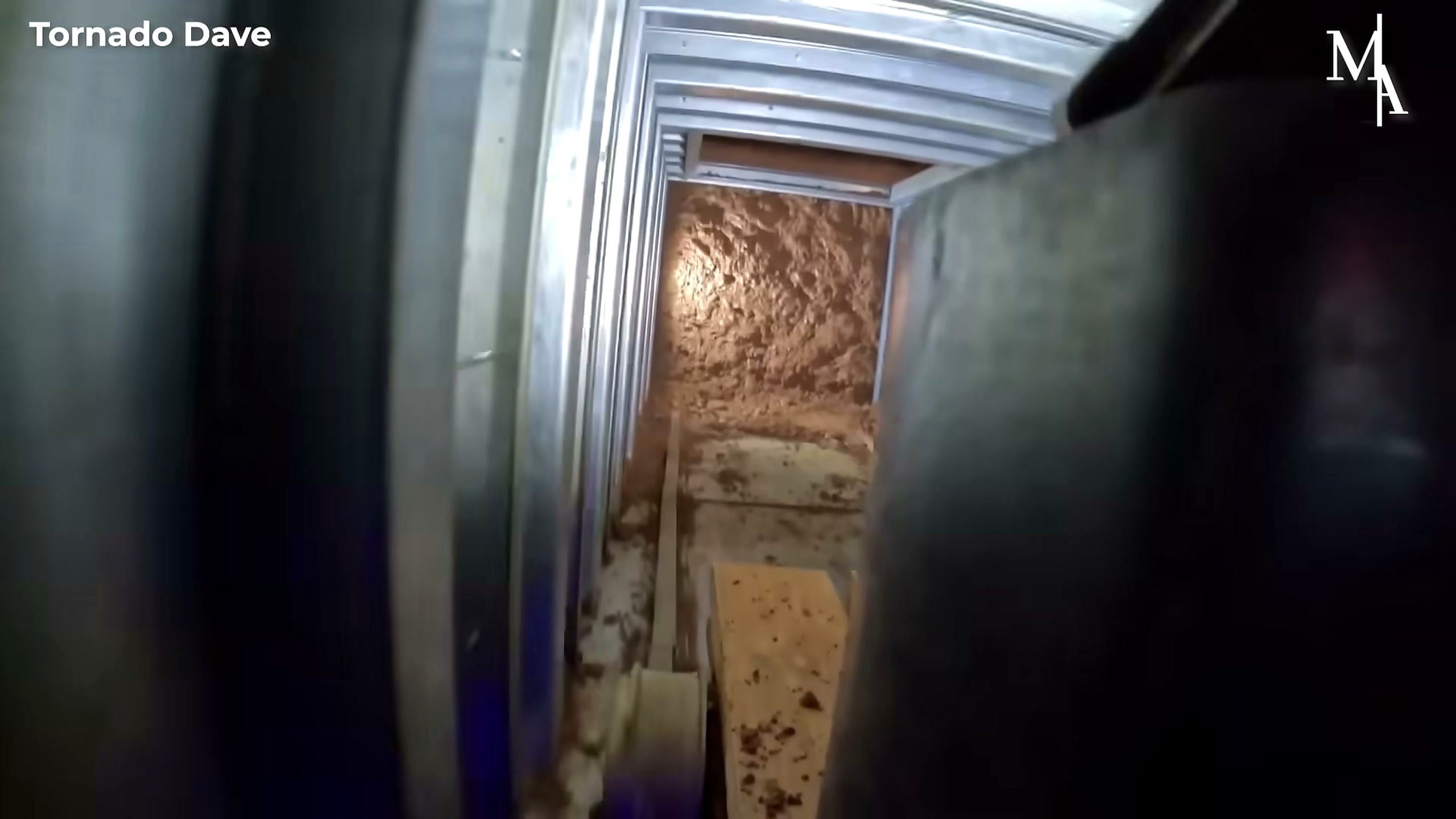 man builds underground bunker his backyard - the setup or early workflow visible in the source video