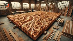Explore The Giant Wooden Workshop From Giant Wooden Trees To Luxurious Dining Tables 272 - YouTube original thumbnail