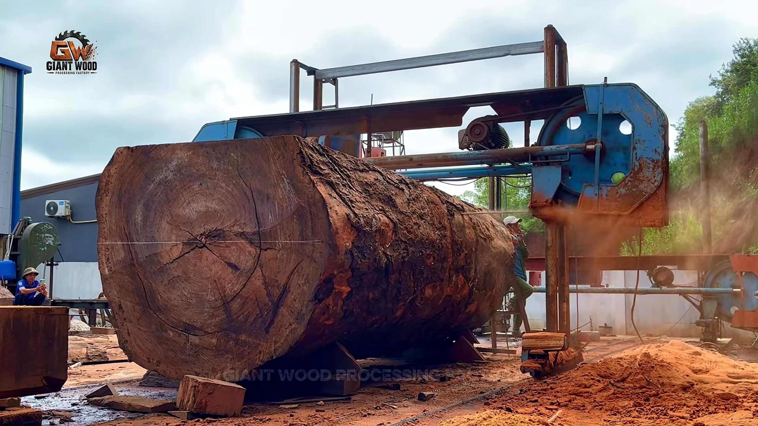 most ambitious giant timber project yet - the source video context before the main process is judged