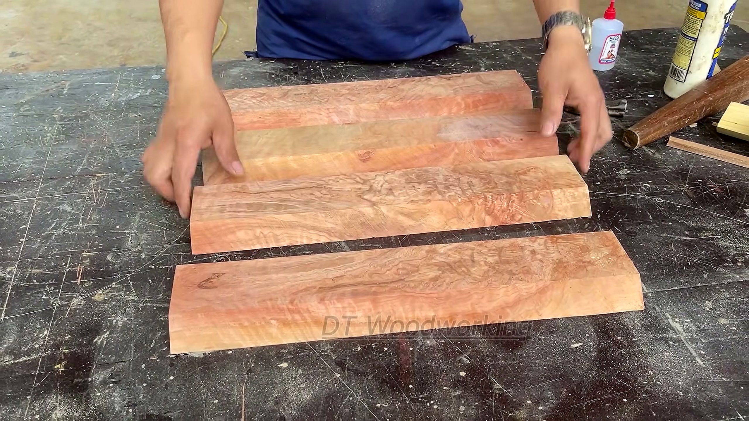 redwood panels become a luxury masterpiece