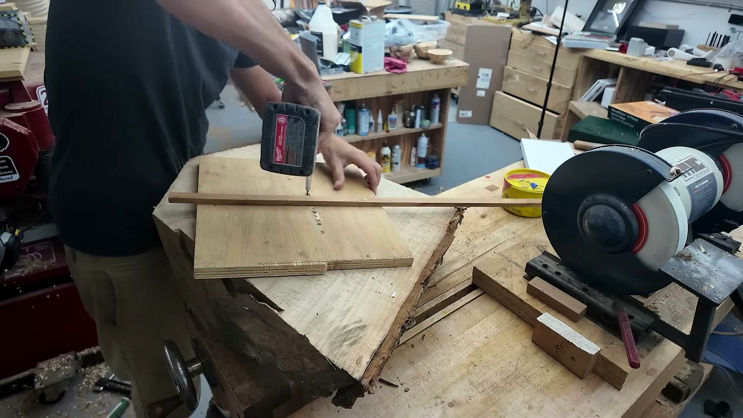 stacking clean after running sawmill - the later review stage where the result can be evaluated