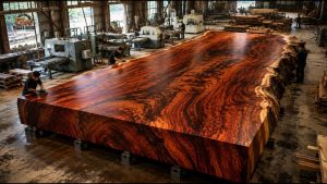 100K Giant Wooden Table Why Are - YouTube original thumbnail