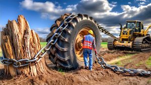 Extreme Dangerous Fastest Big Chainsaw Cutting Tree Machines Monster Stump Removal Excavator 88 - YouTube original thumbnail