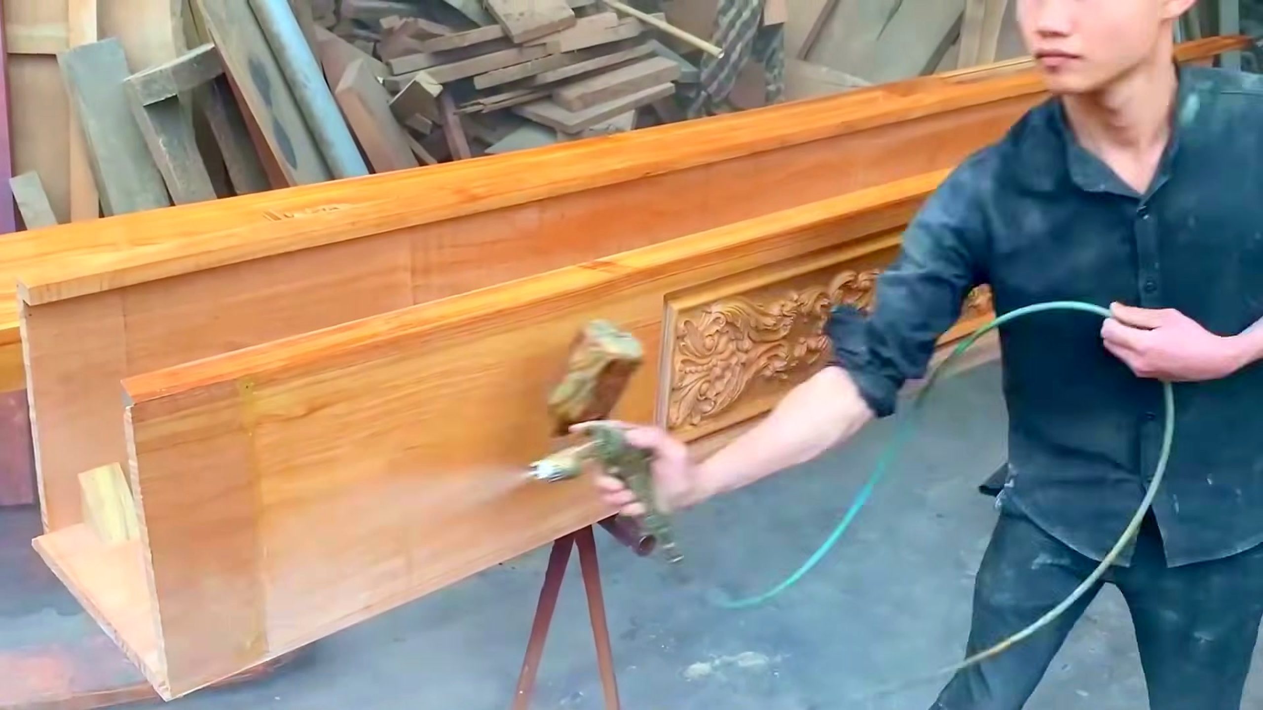 van creates his most perfect furniture detail check frame used to inspect fit-up and clamp logic
