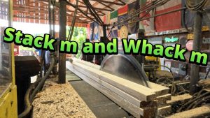 Sawing Spruce 2X6S 892 - YouTube original thumbnail