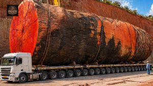 2000 Year Old Tree Giant Sawmill - YouTube original thumbnail