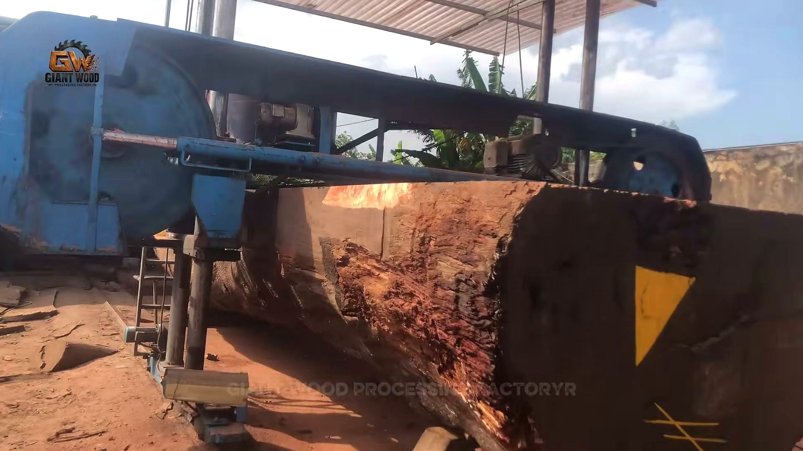 colossal timber arrived dozens workers machines - the later review stage where the result can be evaluated
