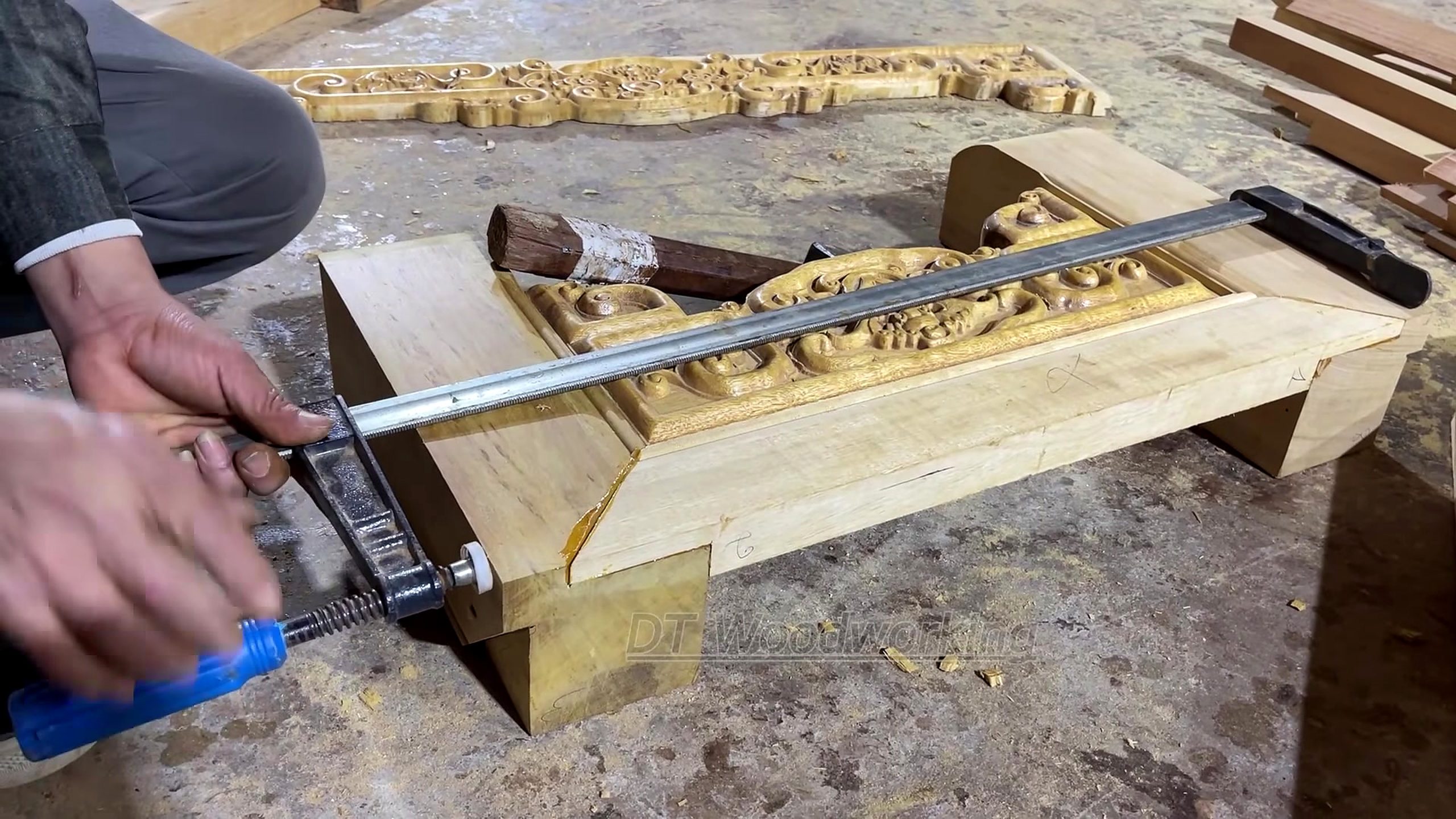 epoxy just pure woodworking turning solid wood - a detail-check moment that helps readers inspect the process