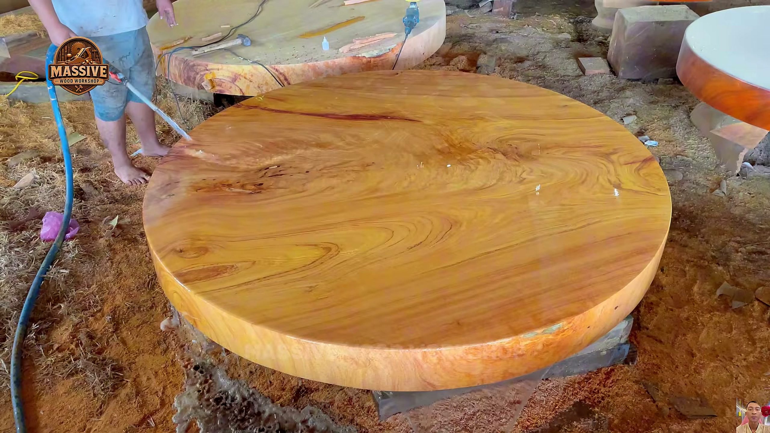 giant log factory intake breakdown - the detail-check frame used for surface and edge inspection