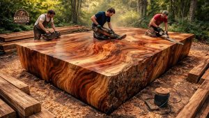 1000-year-old giant timber - YouTube original thumbnail